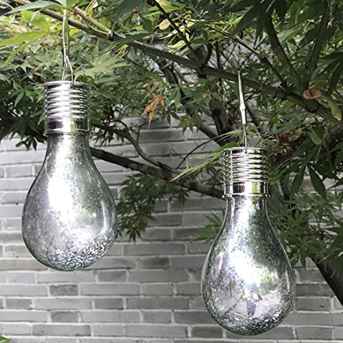 image for LiPing LED Waterproof Solar Rotatable Outdoor Garden Camping Hanging S