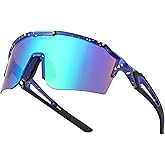FEISEDY Sports Sunglasses for Men Women Baseball Cycling Running Driving Glasses UV400 B0088