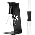 KOFIKOFI WDT Tool Espresso, Espresso Distribution Tool for Barista with Magnetic Stand, Adjustable Coffee Stirrer WDT Distribution Tool with 0.4mm 304 Stainless Steel 6 Needles and 6 Extra Needles