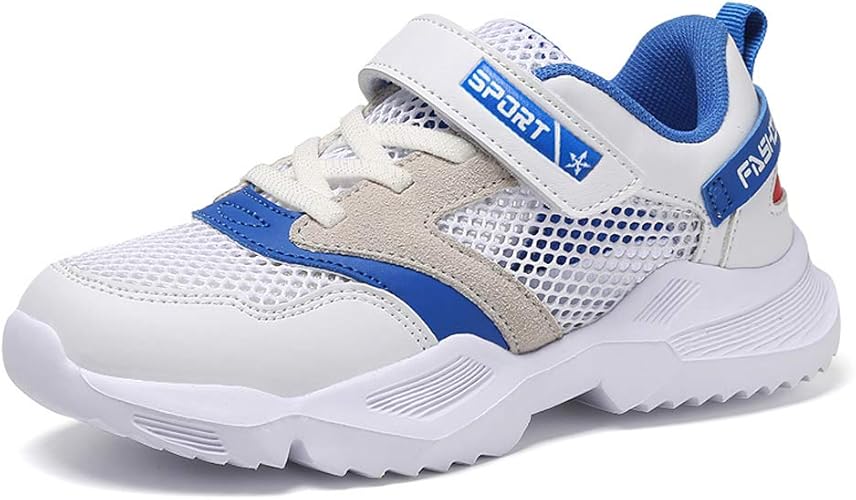 kids white running shoes