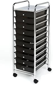 Seville Classics con 10 cajones Organizador Carro, Plata: Amazon.es: Hogar