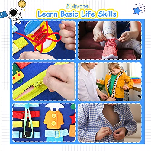 Banafly Busy Board Sensory Toys for Toddlers 16 Year Old Montessori