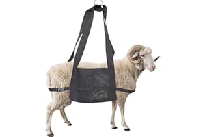 USUNFARM Calf Sling for Weighing Animals - Adjustable Straps - Animal Carrier Sling - Baby Scales for Calves, Lambs, Goats, A