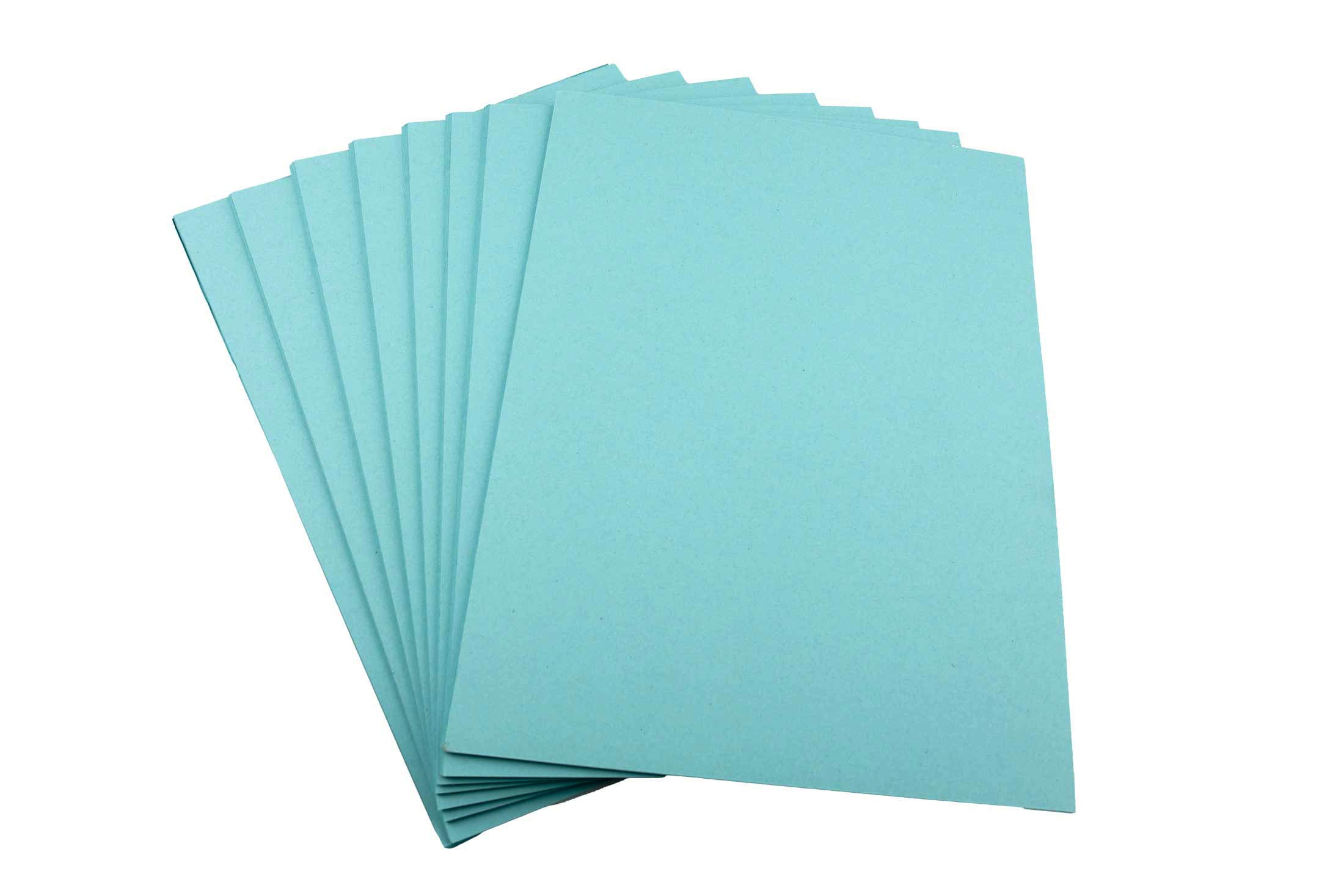 House of Card & Paper A4 160gsm Pastel Blue Coloured Card (Pack of 100 Sheets)