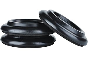 KingPoint Hardwood Grand Piano Caster Cups 6 Colors Set of 3 Furniture Leg Pads Protection