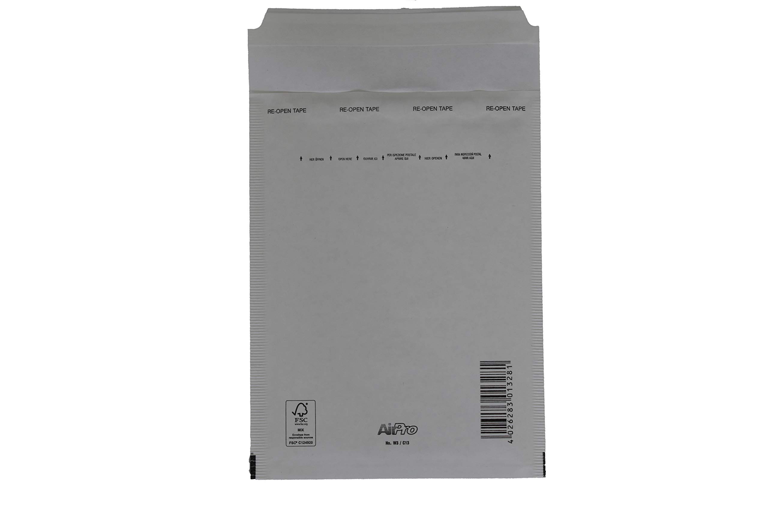 SmithPackaging Bubble Padded 5 Envelopes, 150 mm Length x 215 mm Width, White