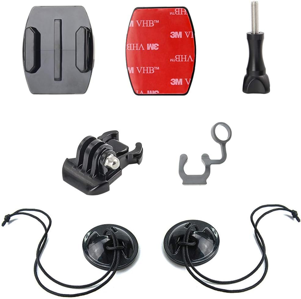 woleyi Surf Camera Mount, Flat Surfboard holder for GoPro Max, GoPro Hero 9/8/ 7/6/ 5/4/ 3/3/ 2/1 and other action Camera, for Snorkeling, Surfing, Wakeboarding