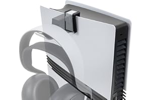 Headset Hook Compatible with Sony Pulse Elite Wireless Headset Charging Hanger - Headphone Holder for PS5/PS5 Slim/PS5 Pro