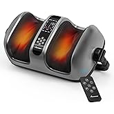 ALLYOUGER 2026 Upgraded Foot Massager with Heat - Shiatsu Deep Kneading Machine for Plantar Fasciitis, Neuropathy & Circulation - 5 Intensities, 4 Modes - Ideal Gifts for Women & Men