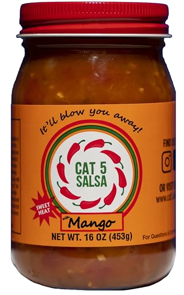 CAT 5 SALSA – MANGO CHILI SAUCE –...