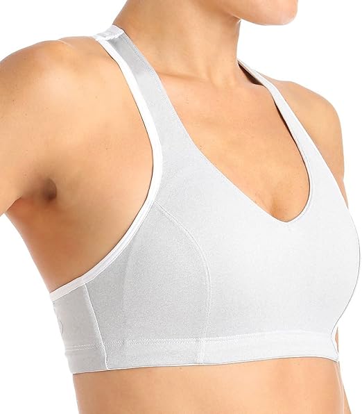Moving Comfort Women S Vixen Sports Bra A B Sterling Heather