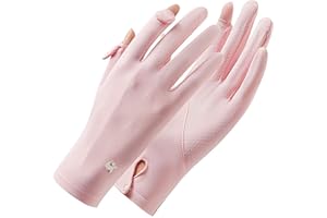 FGSS Summer Sunblock Gloves UV Protection Non-Slip Touchscreen Driving Gloves for Women Cyling Riding Outdoor