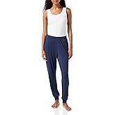 Amazon Essentials womens Lightweight Knit Jersey Pajama Pants, Jogger Lounge Sleep Wear with Pockets