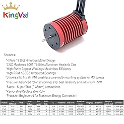 KingVal Replacement F540 3000KV Waterproof