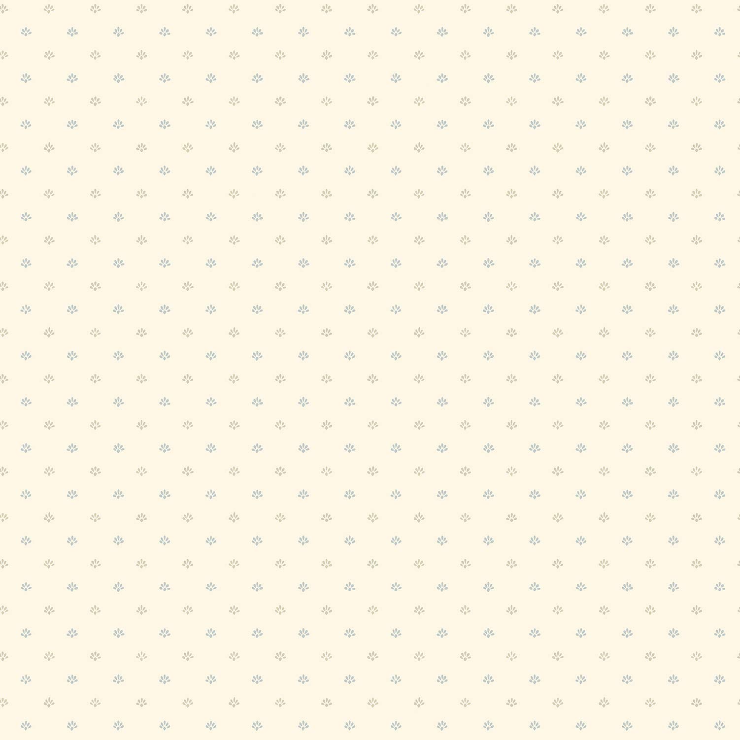 Galerie G67899 Miniatures 2 Mini Print Motif Design Wallpaper, Blue/Cream, 10m x 53cm