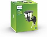 Philips myGarden Creek Outdoor Wall Light with Motion Sensor 220-240V Black view 3