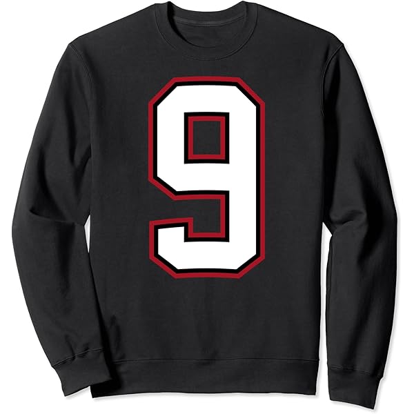 Amazon.com: Number Nine 9 Sweatshirt : Clothing, Shoes & Jewelry