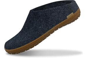 Glerups Wool Slip-On Rubber Outsole
