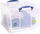 Really Useful Box 42 Litre Clear Storage Container with Lid view 4