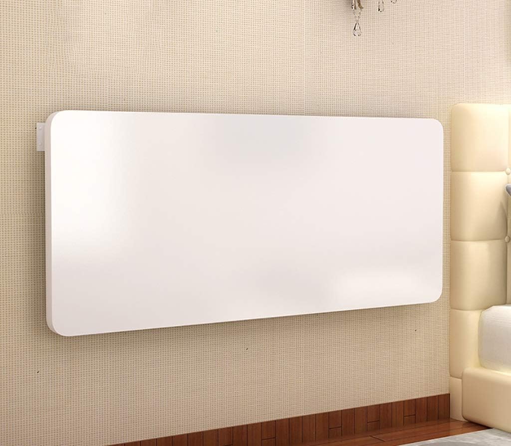 PPOSH Folding Table White Wall-mounted Piano Paint Computer Table Kitchen Table Support Frame Laptop stand (Size : 80x40cm)