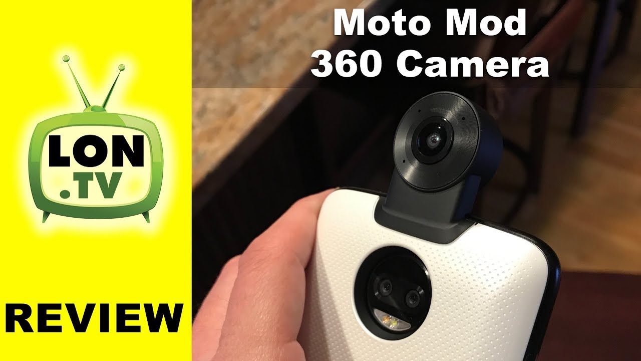 Watch Moto Mod 360 Camera for Moto Z Family Phones on Amazon Live