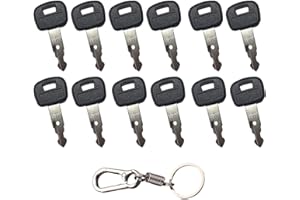 12 459A Keys with Keychain Excavator Accessories Construction Vehicle Keys RC411-53933 RC461-53930 KX121-3 KX161-3 KX41-3 KX7