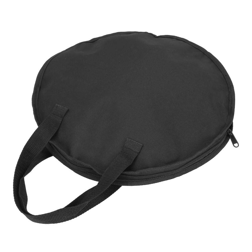 Vikye Dumb Drum Bag, Waterproof Portable Outdoor Dumb Drum Pad, Black