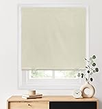 LazBlinds 100% Blackout Roller Shades, No Tools No
