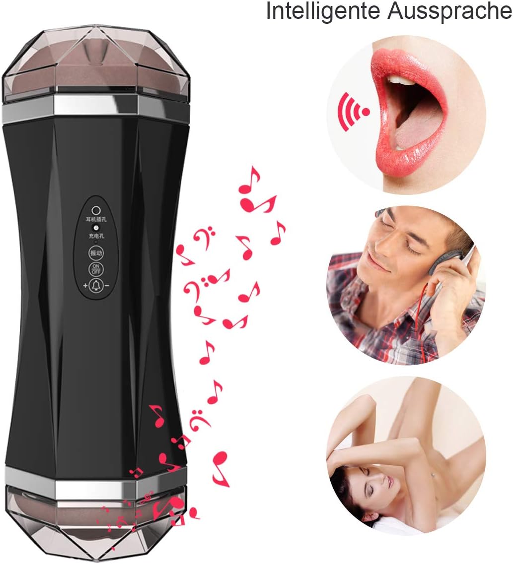 Men's Casual Decompression Toy 4D Hands-Free Cup with and Safe Materials to Make Waterproof Portable Pocket Toys
