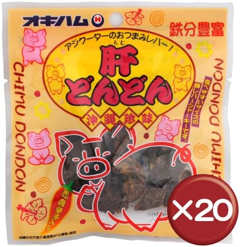 Amazon オキハム 肝どんどん ちむどんどん 袋セット 沖縄ハム総合食品株式会社 食品 飲料 お酒 通販