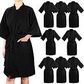 Toulite Salon-Kittel Set – 6 Stück Friseurumhänge Für Kunden, 100 Cm Länge, Aus Polyester