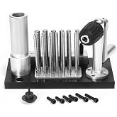 KATWAY Jump Ring Maker Tool Kit for Jewelry Making | Adjustable Jump Ring Making Toolwith 20 Shafts for Chainmail, Bracelets, Earrings, Necklaces(Flex Shaft Machine Not Included)