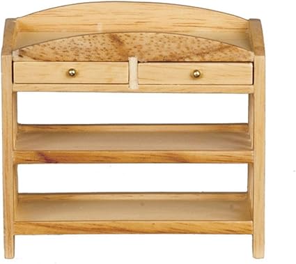 light oak changing table