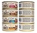 Wellness CORE Hearty Cuts Natural Grain Free Wet Canned Cat Food Variety Pack - 4 Flavors - 5.5-Ounce Cans (3 of Each Flavor - 12 Total Cans)