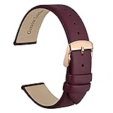 WOCCI 14mm Lug Width, Elegant Watch Band, Genuine
