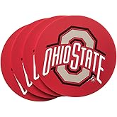 Ohio State Buckeyes 4-Pack PVC Coaster