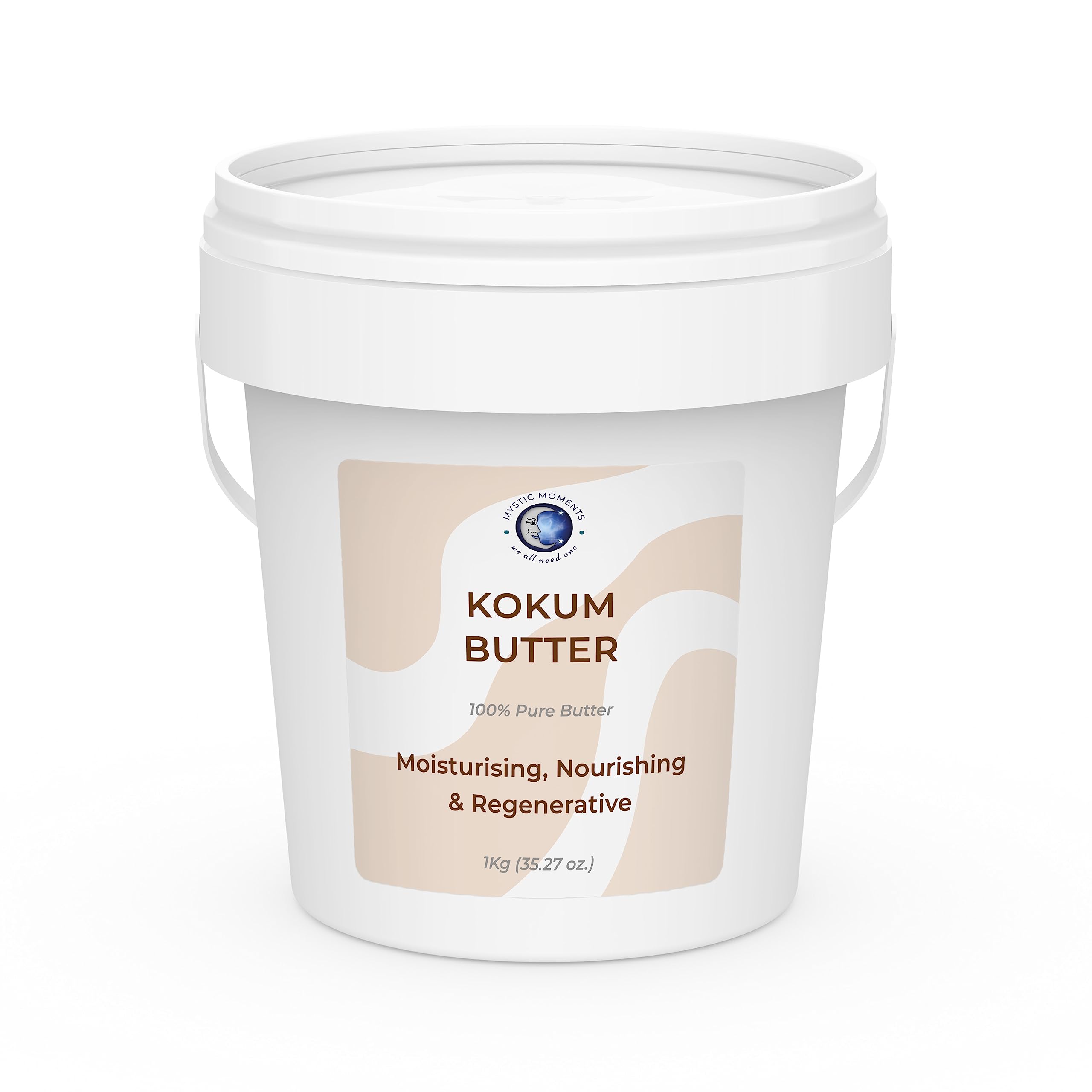 Mystic Moments | Kokum Butter 1Kg - Pure & Natural Cosmetic Butters Vegan GMO Free