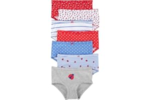 Carter's Girls' Little 7-Pack Underwear