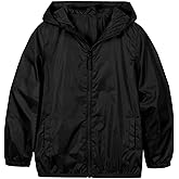 SNOW DREAMS Boys Rain Jackets Lighweight Spring Jacket Raincoat Waterproof Rain Coats Windbreaker