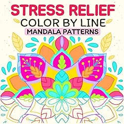 Color By Line – Relaxing Mandala Patterns