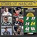 2014 Stars of NASCAR Deluxe Wall Calendar by 
