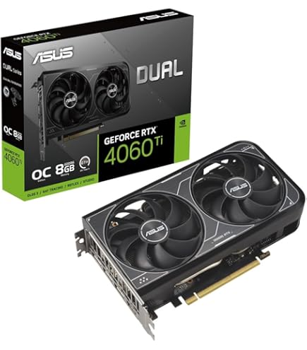 Amazon.com: ASUS Dual GeForce RTX 4060 Ti V2 OC Edition 8GB GDDR6