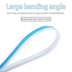 Car LED Headlight Strip Lights, Exterior Dual Color