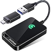 Jemluse Wireless CarPlay Adapter for Apple iPhone - Multi-User Seamless Connection for Convert Wired to Wireless Car Play Adapter - No Latency from iOS 10+ to Screen w/USB C(Onyx)