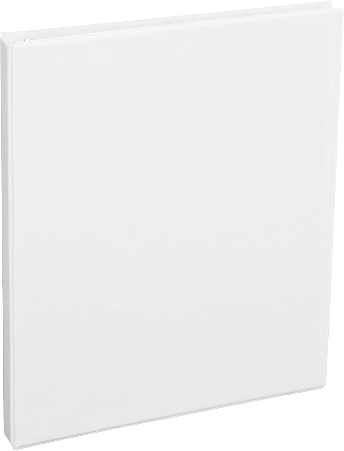  Basics 1/2 Inch, 3 Ring Binder, Round Ring, Customizable View Binder, White, 6-Pack : Office Products