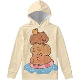 Zanxiantu Kids Hoodie Unisex Oversized Sweatshirts for Age 6-16 CHildren Hooded Sweatshirts for Child Long Sleeve Pullover