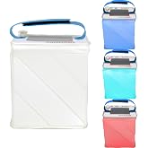 LuminAID Nova Colors Inflatable Solar LED Camping Lantern, 8 Color Modes | 100 Lumens, Twist-to-Inflate Design, Waterproof, Camping, Hiking &amp; Travel, Emergency Light for Power Outages, Hurricane