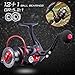 One Bass Fishing reels Light Weight Saltwater Spinning Reel - 39.5 LB Carbon Fiber Drag,12+1 BB Ultra Smooth All Aluminum Inshore Reel for Saltwater or Freshwater