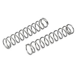 uxcell Compression Spring,304 Stainless Steel,4mm