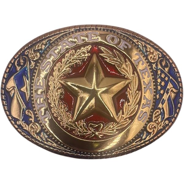 Amazon.com: Western Vintage Brass Oval Belt Buckle with  display picture 2